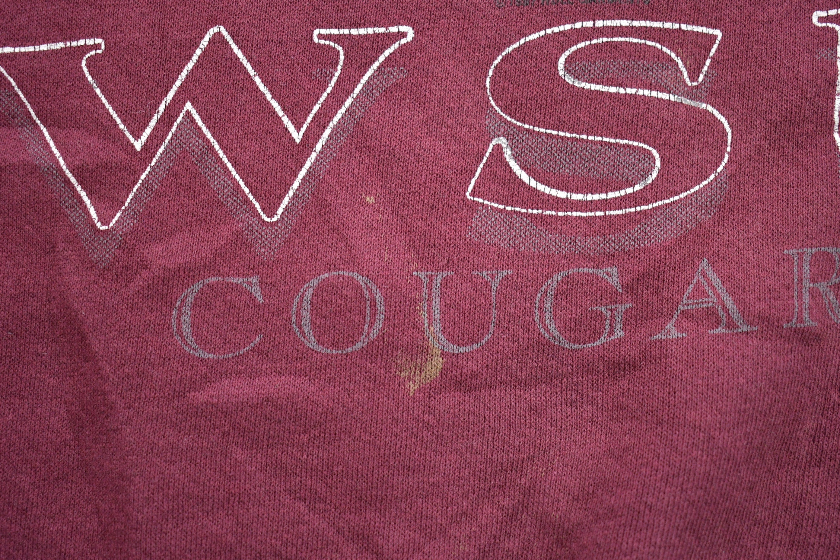Vintage 1998 Cougars Rose Bowl University Of Washington State Collegiate Crewneck