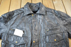 Vintage 2000 Giovanni Navarre Leather Biker With Lining Size XL NWT