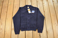 Vintage 2000s USPS Full Zip Knit Sweater Men's XS