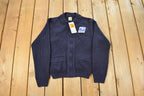 Vintage 2000s USPS Full Zip Knit Sweater Men's XS