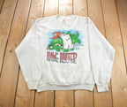 Vintage 1990s Hawg Hunter Crewneck Sweatshirt Made In USA