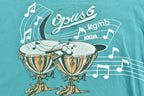 Vintage 1990s Opus 6 Musical Graphic T-Shirt
