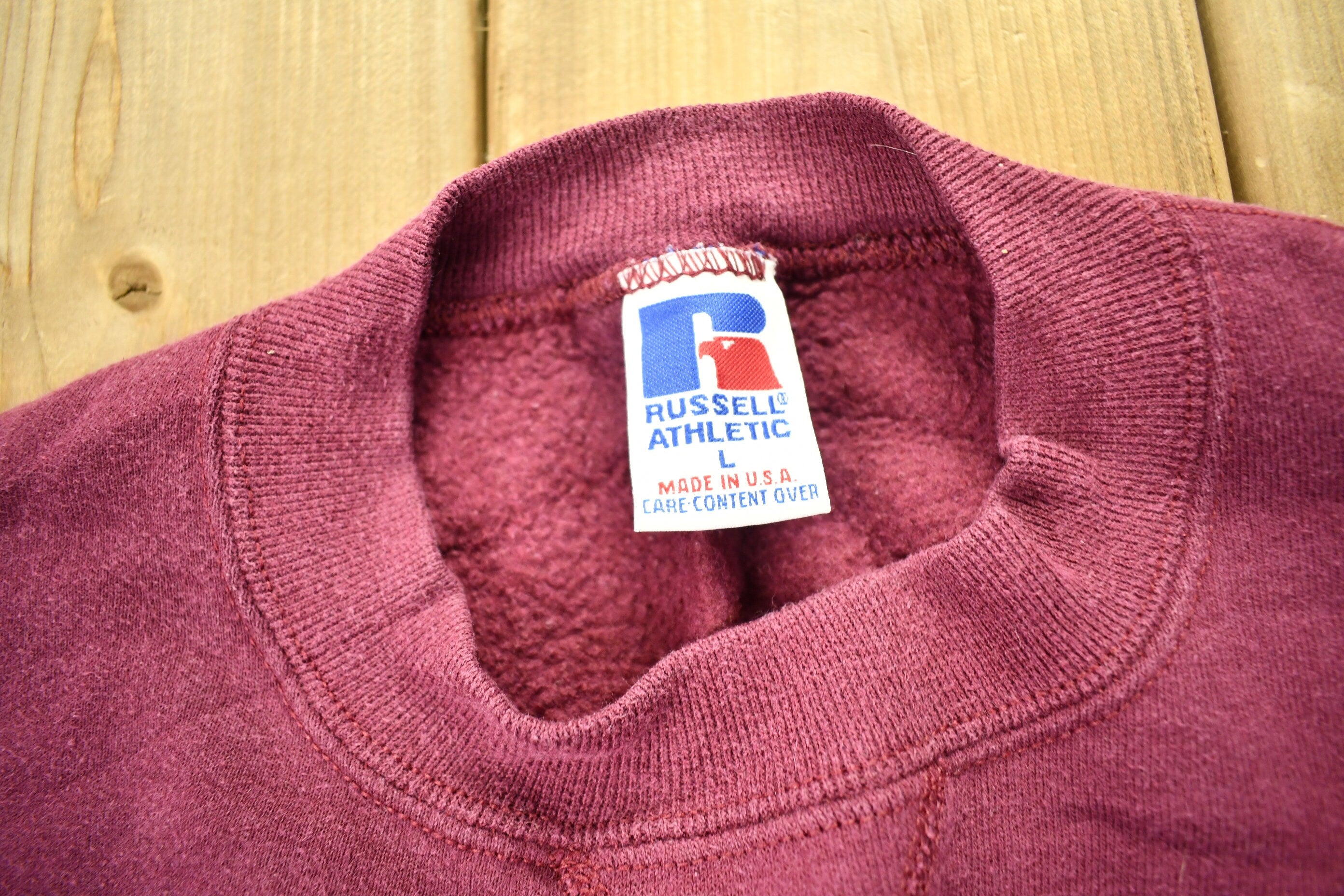 Vintage 1990s Horseback Rider Theme Russell Athletics Crewneck Sweatshirt