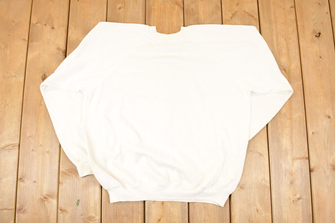Vintage 1990s Shoebox Greetings Graphic Print Comedy Cat Crewneck Sweatshirt Men's L