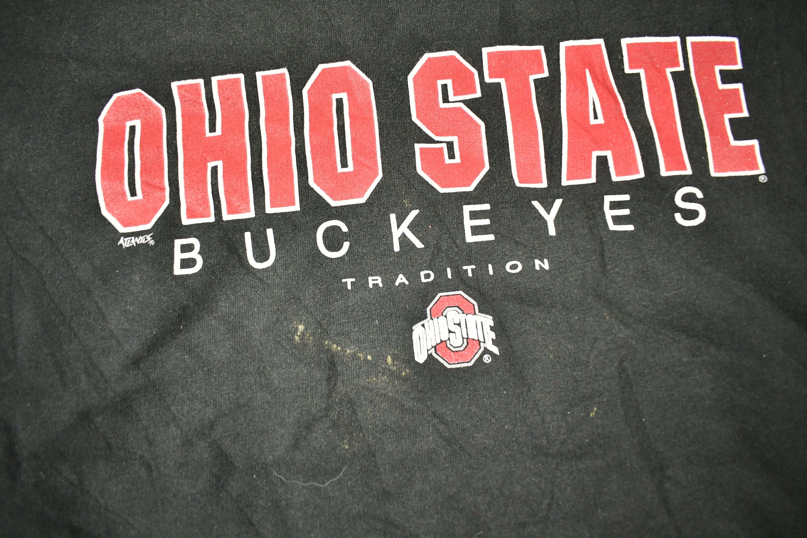 Vintage 1990s University of Ohio State Buckeyes Collegiate Crewneck  NCAA Sweatshirt  Sportswear  Americana  Buckeyes Sweater