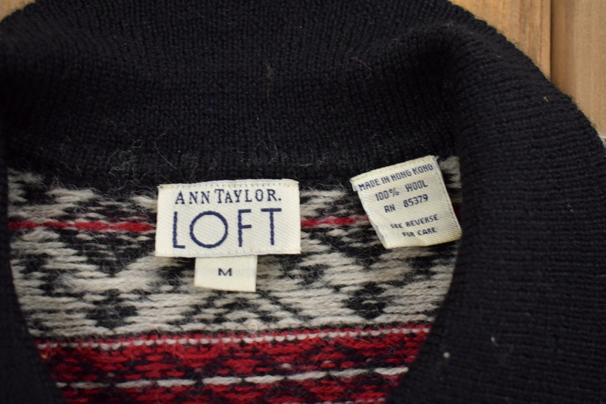Vintage 1980s Ann Taylor LOFT Knitted Sweater