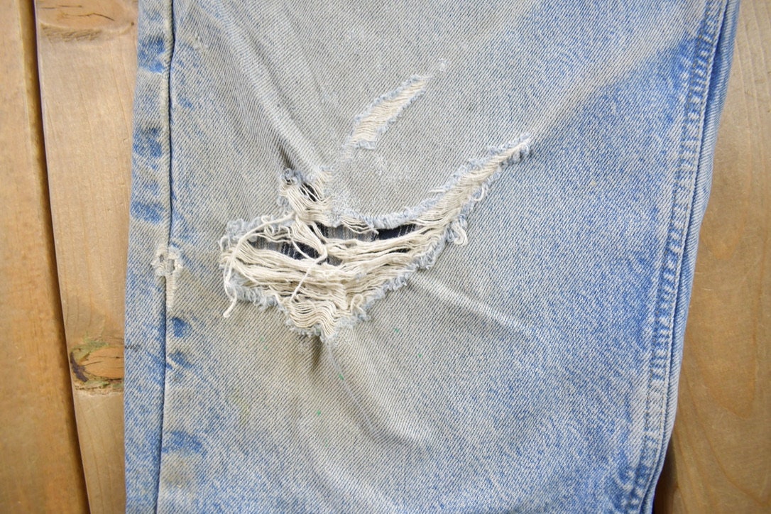 Vintage 1990s Carhartt Blanket Lined Work Pants Size 38x32