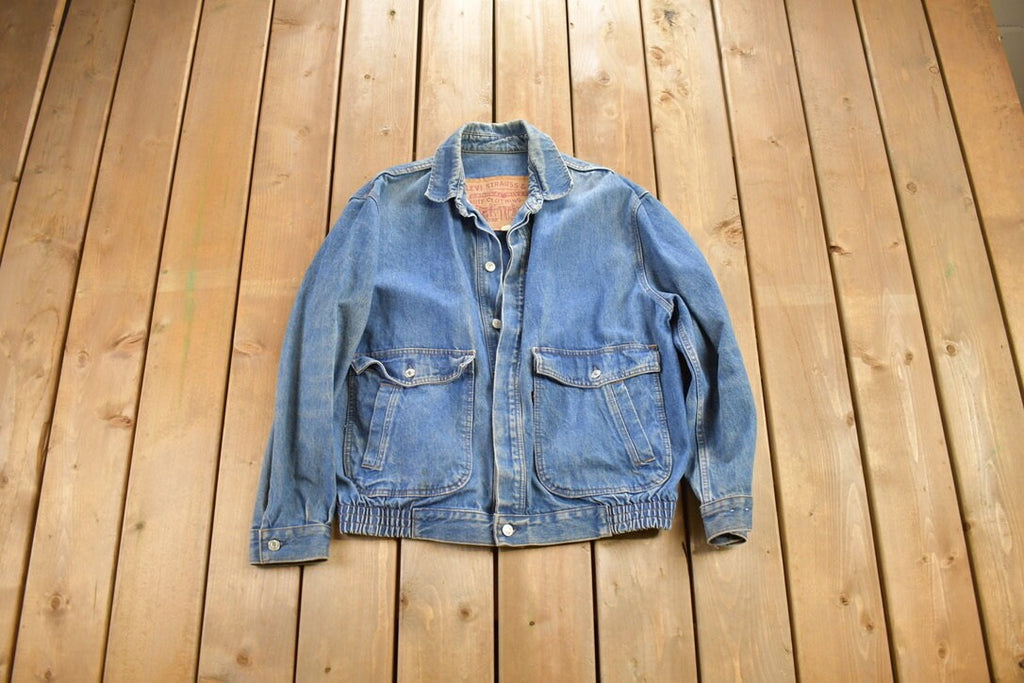 Vintage 1980s Levis Denim Jean Jacket / Vintage Denim / Streetwear / Vintage Fall Outerwear / Fall Jacket / Levi's denim