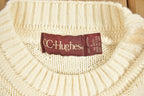 Vintage 1990s CC.Hughes 3D Knit Sweater