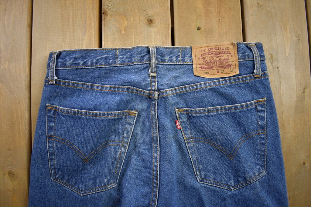 Vintage 1990s Levi's 501 Jeans Size 34x34