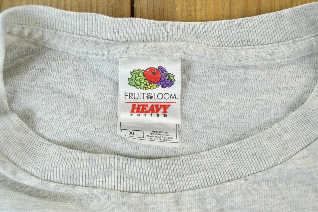 Vintage 1990s Get Reel Fishing Outdoors T-Shirt / Single Stitch Wilderness Shirt / Streetwear / Nature T-Shirt / Outdoorsman T Shirt