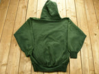 Vintage 1990's University of Michigan State Collegiate Hoodie  Heavyweight Sweater  NCAA Sweatshirt  Sportswear  Americana