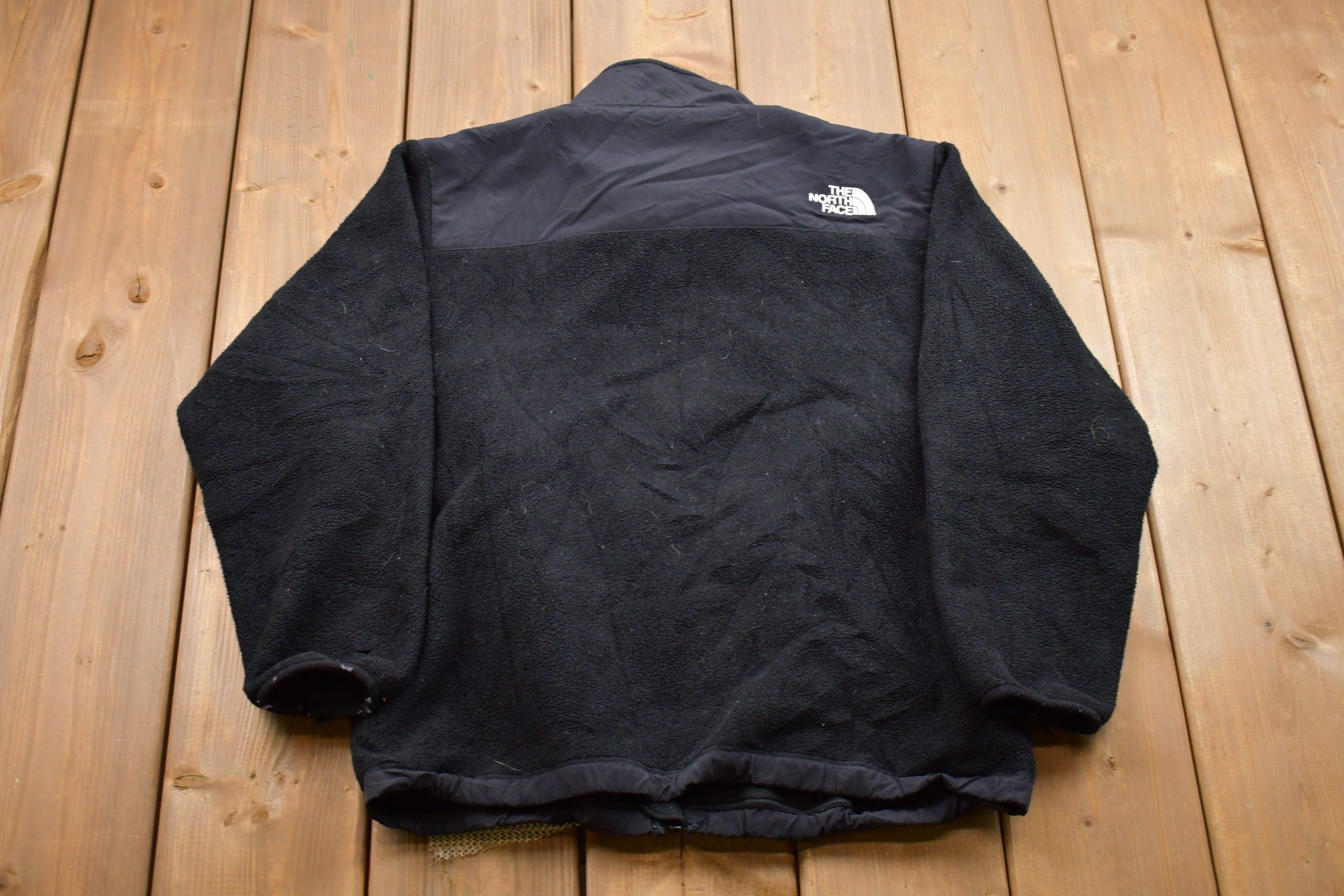 Vintage 1990s Kids The North Face Denali Full Zip Fleece Sweater  Sportswear  90s Zip Up Fleece  Streetwear  Athleisure  90s TNF