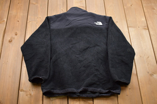 Vintage 1990s Kids The North Face Denali Full Zip Fleece Sweater / Sportswear / 90s Zip Up Fleece / Streetwear / Athleisure / 90s TNF