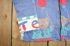 Vintage 1990s Embroidered All Over Print Zip Up Jacket Sweater - Large