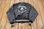 Vintage 1980s Latempio Shoe Repair Satin Bomber Jacket