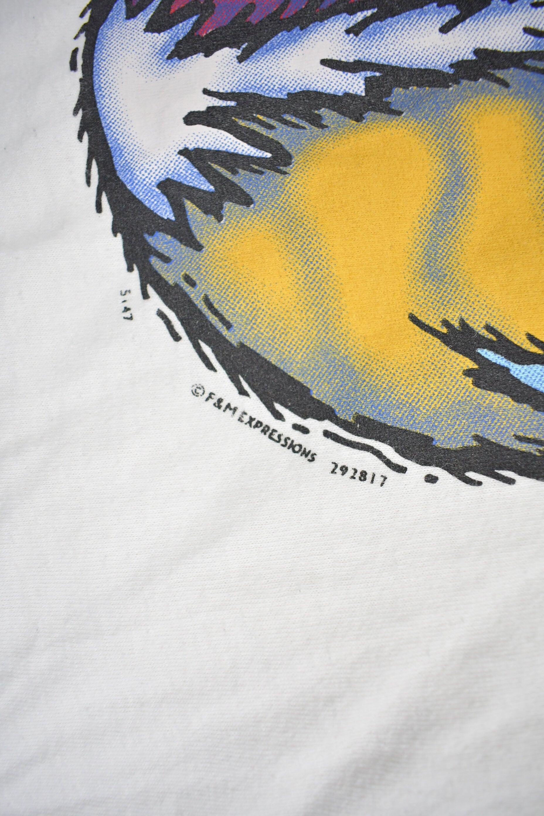 Vintage 1980s Palm Bay Palm Tree Graphic Souvenir T Shirt