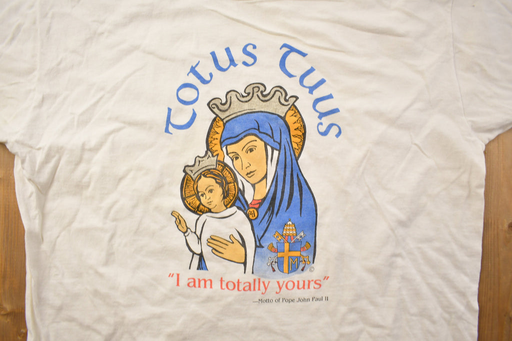 Vintage 1990s "I Am Totally Yours" Graphic T Shirt