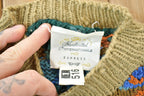 Vintage 1990s Express Hand Knitted Crewneck Sweater