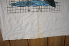 Vintage 1990s Sea Quest DSV Single Stitch TV Promo Graphic T Shirt Size L *Stains*