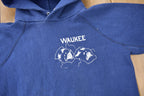 Vintage 1980s Waukee Iowa Raglan Hoodie