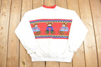 Vintage 1990s Cute Teddy Bears Crewneck Sweater