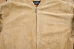 Vintage 1990s Roca Wear Suede Leather Bomber Jacket
