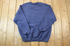 Vintage 1990s Mandala Snowflake Design Crewneck Sweatshirt