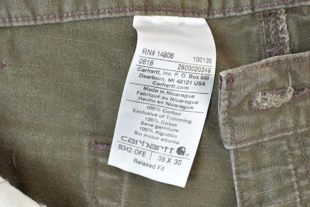 Vintage 1990s Carhartt Work Pants Size 38 x 30