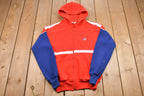Vintage 1990s Pierregi Hooded Zip Up Sweatshirt
