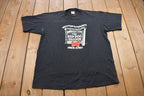 Vintage 1990s Jerzees Juneau Alaska Red Dog Saloon Souvenir T Shirt