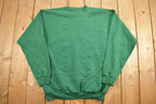 Vintage 1990s Green Deer Crewneck