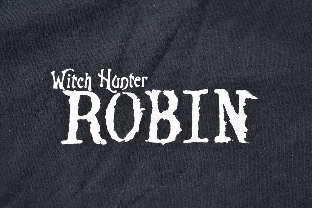 Vintage 2003 Witch Hunter Robin Anime Promo T-Shirt