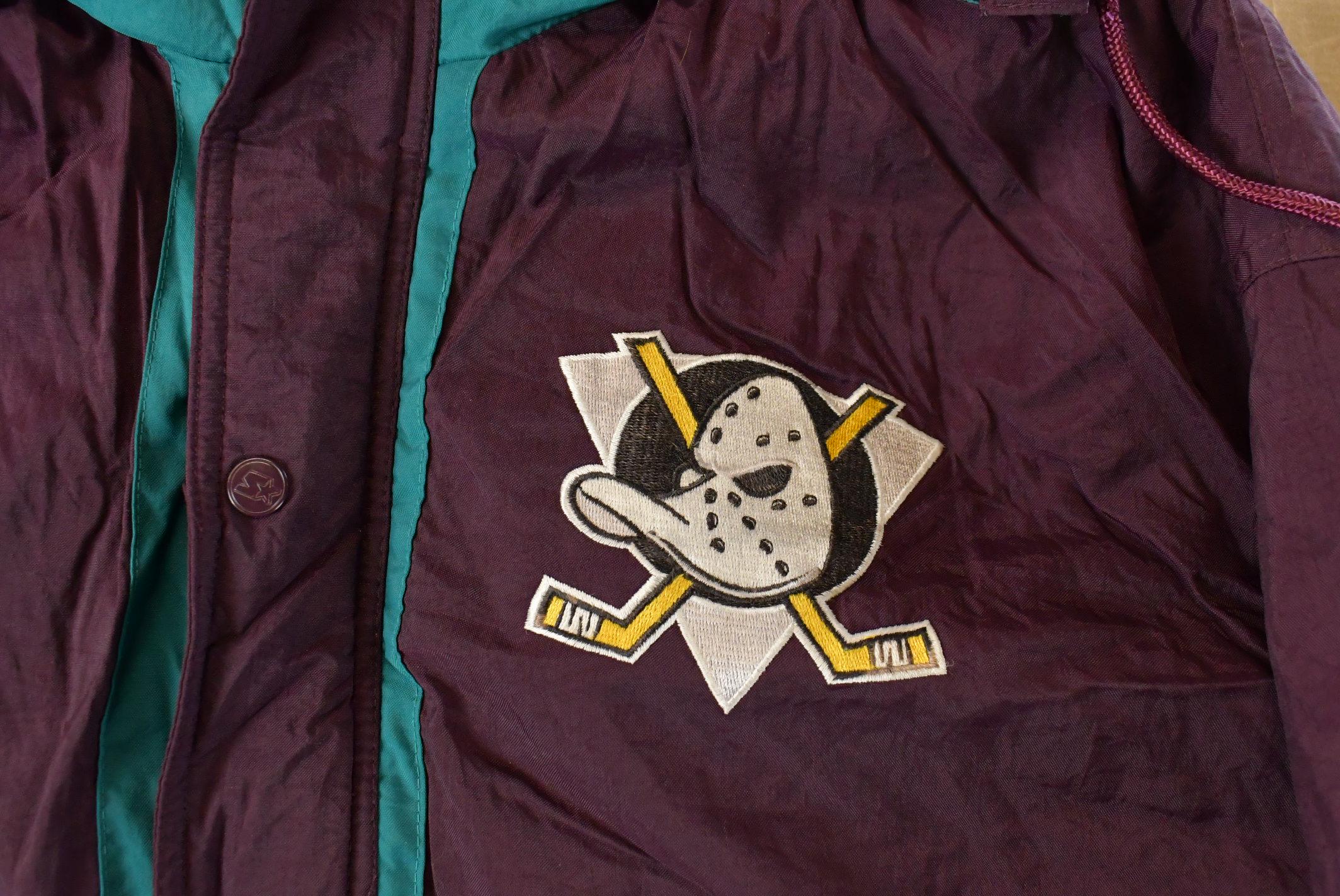 Vintage 1990s Anaheim Mighty Ducks NHL Starter Jacket Men's Large