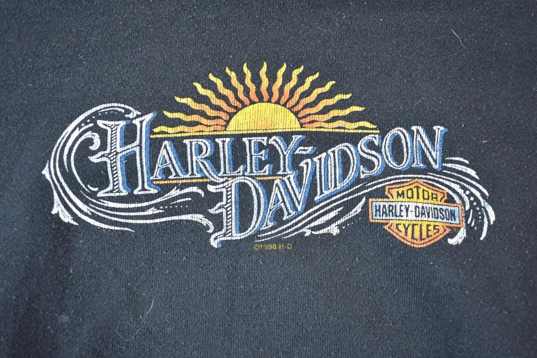 Vintage 1998 Harley Davidson Motorcycles Souvenir Crewneck Sweatshirt