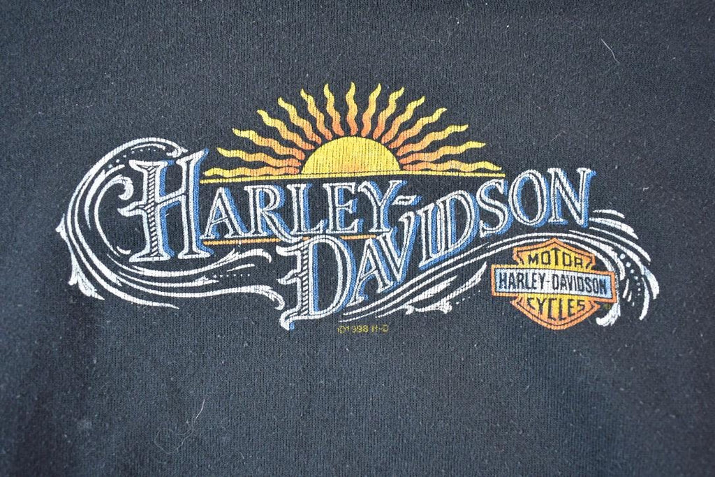 Vintage 1998 Harley Davidson Motorcycles Souvenir Crewneck Sweatshirt