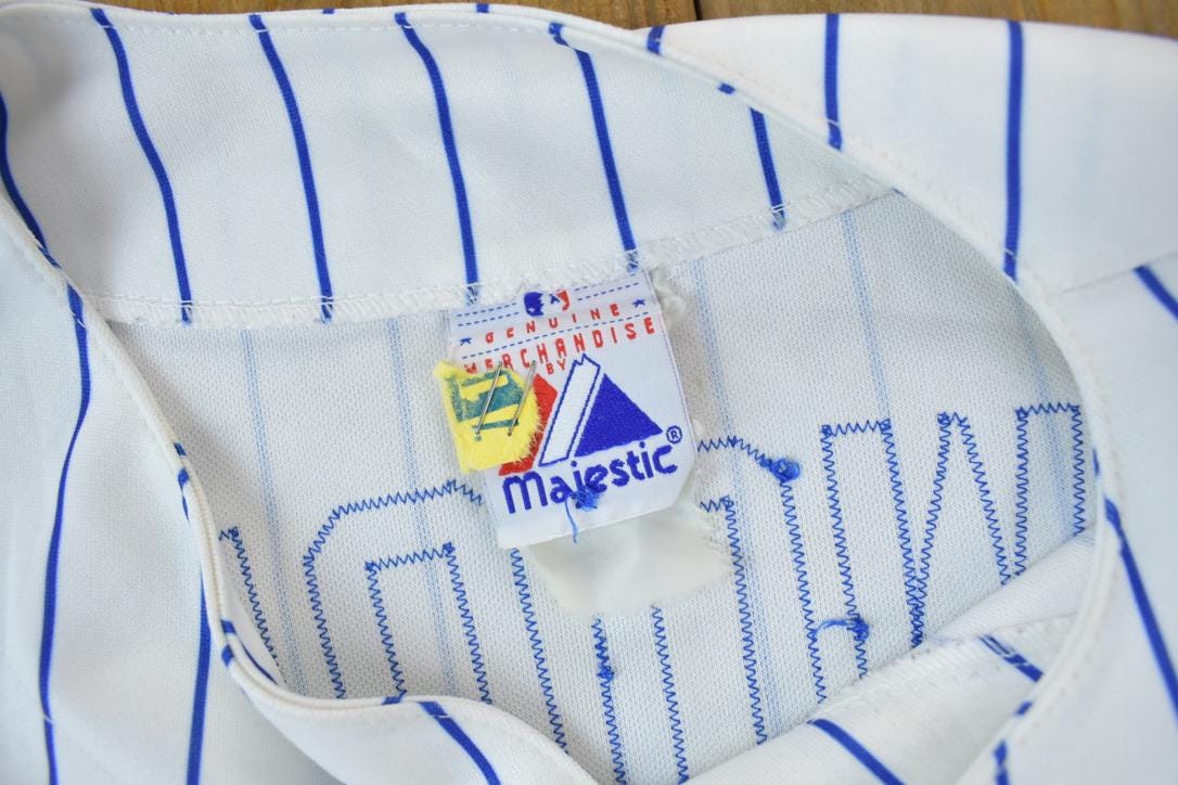 Vintage 1990s Chicago Cubs Wood MLB Majestic Baseball Jersey