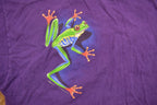 Vintage 1990s Tree Frog Graphic T Shirt  Vintage T Shirt  Streetwear  Graphic Tee  Single Stitch  Made In USA