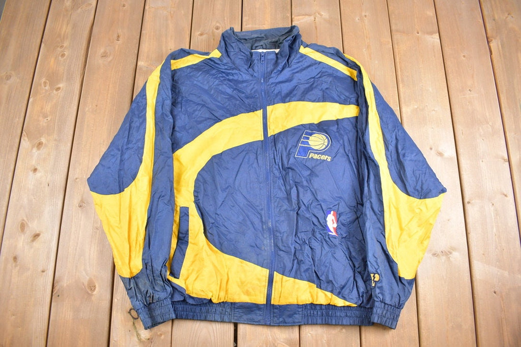 Vintage 1990s Pro Player Pacers Windbreaker Jacket