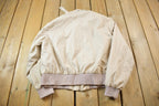 Vintage 1980s Esprit Campus Windbreaker Bomber Jacket