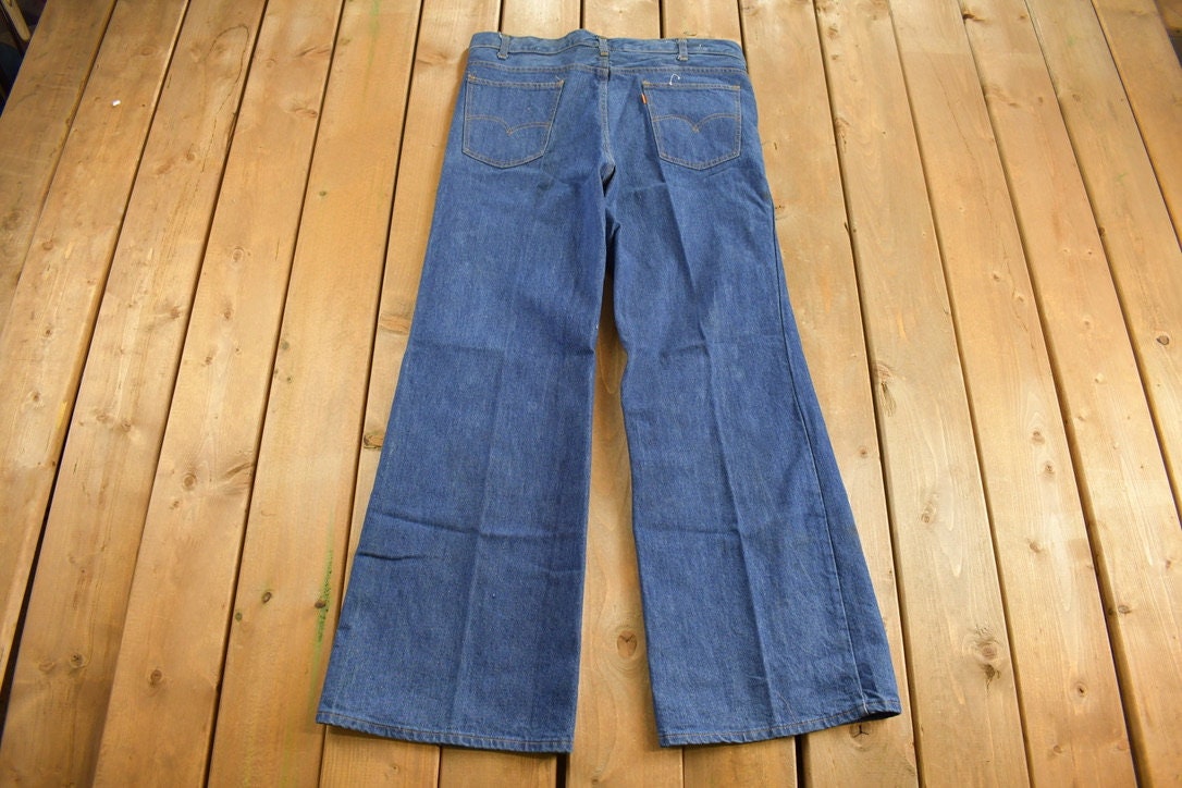 Vintage 1990s Levi's Orange Tab Jeans Size 36 x 31.5