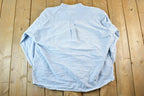 Vintage 1990s Northcrest Striped Button Up Shirt Mens L