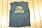 Vintage 1980s Iowa State University Hawkeyes Collegiate Tank Top Mens Large