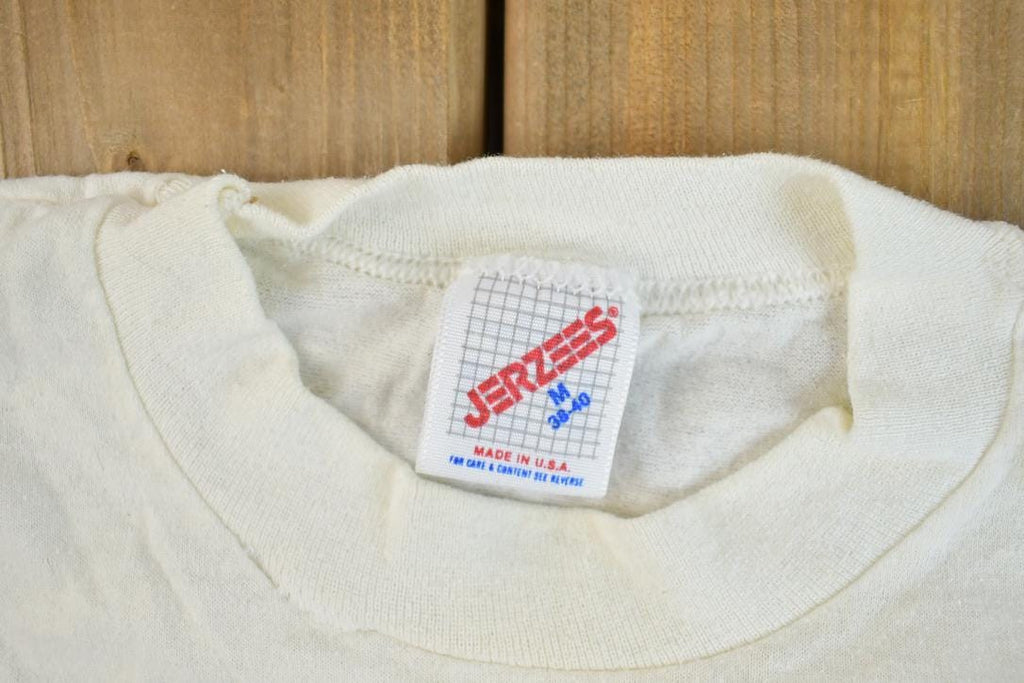 Vintage 1989 Safety State Of Mind Souvenir T-Shirt