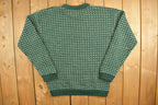 Vintage 1990s Roots Knit Crewneck Sweater