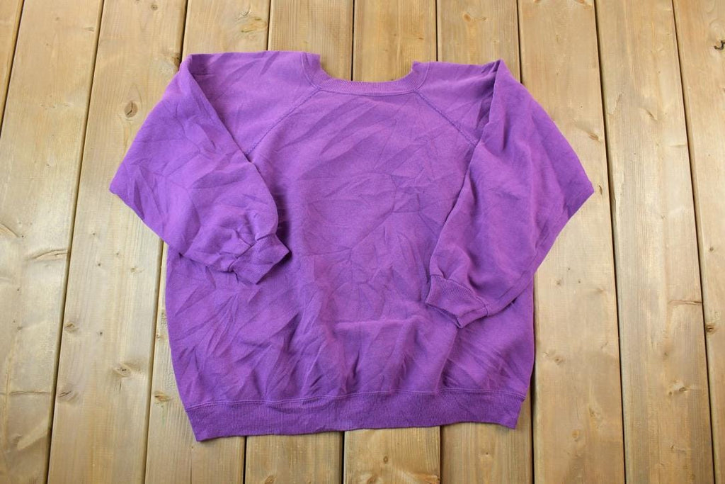 Vintage 1990s Hanes Blank Crewneck Sweatshirt