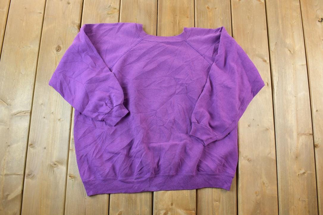 Vintage 1990s Hanes Blank Crewneck Sweatshirt