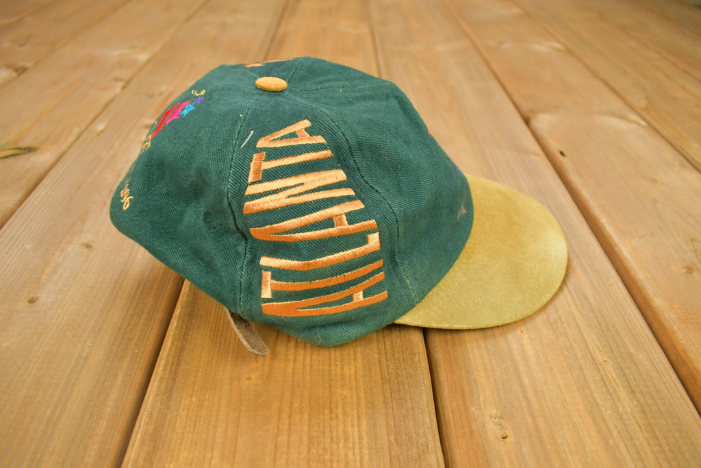 Vintage 1996 Atlanta Olympics 6 Panel Strap Back Hat