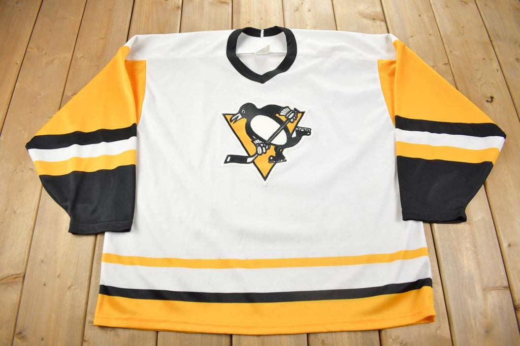 Vintage 1990s Pittsburgh Penguins NHL CCM Hockey Jersey