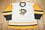 Vintage 1990s Pittsburgh Penguins NHL CCM Hockey Jersey